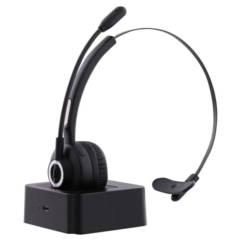Auriculares T″nB inalámbricos bluetooth monoaurales con base de carga y micrófono plegable BLHSMONOBT