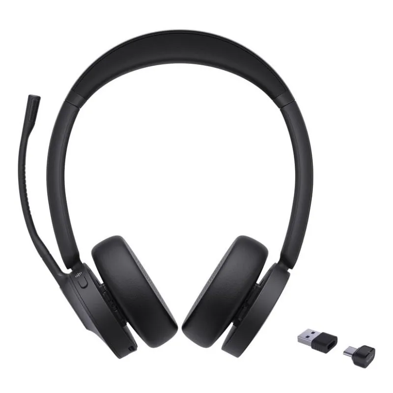Auriculares Yealink BH70 Dual UC inalámbricos Bluetooth con Cancelación de Ruido, Micrófono Boom y Negro 1208704
