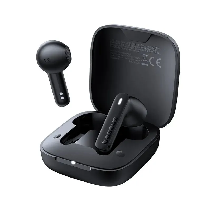 Baseus E16 Auriculares Bluetooth 5.3 Inalámbricos con Cancelación de Ruido y 30h de Batería A00061900113-01