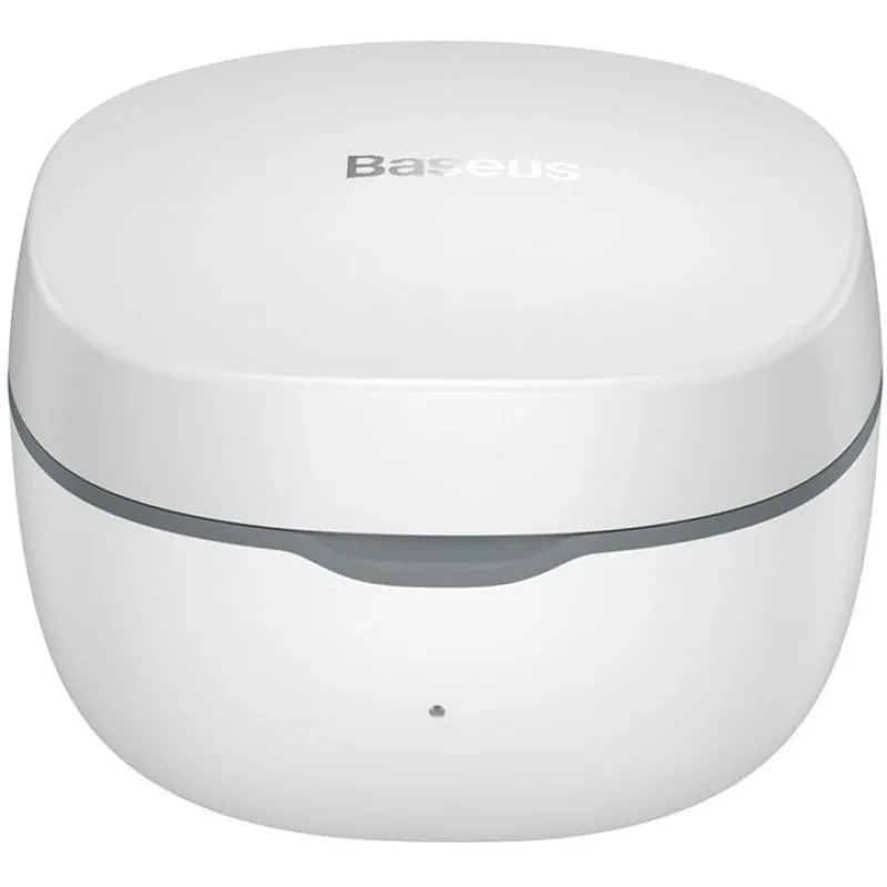 Baseus Encok WM01 Auriculares Inalámbricos con Base de Carga y Autonomía 5h Blancos NGTW240002