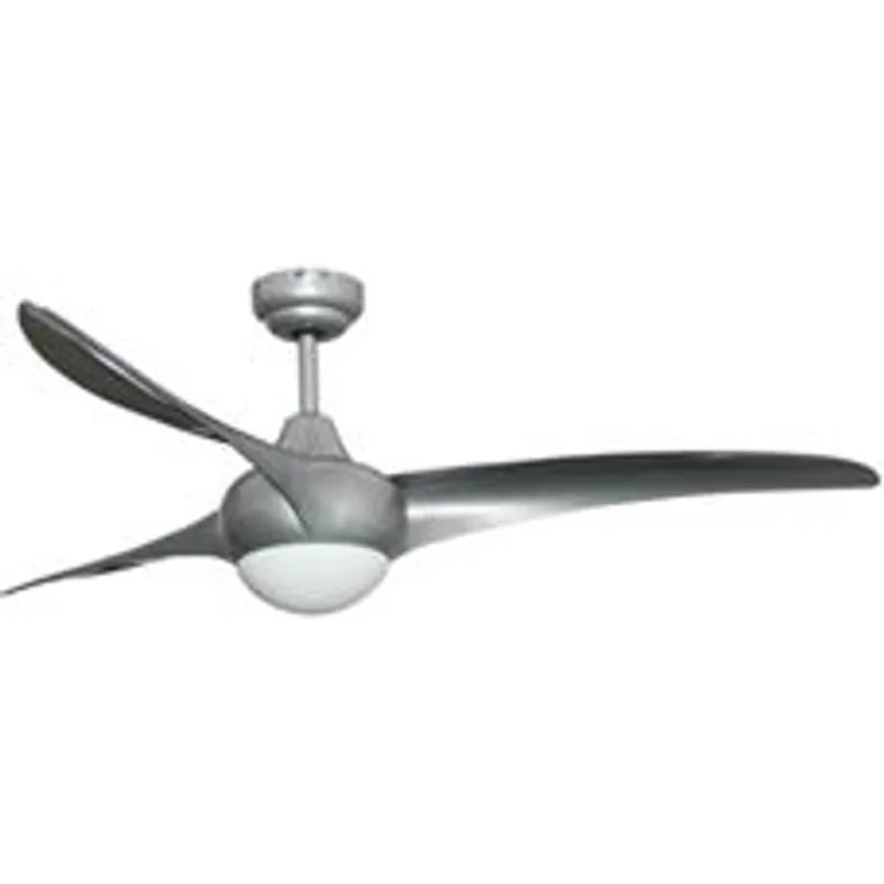 Bastilipo Capri Titanio Ventilador de Techo con Luz LED y Mando 60W CAPRI TITANIO