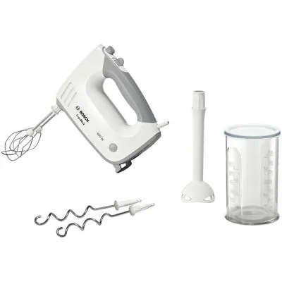 Batidora de mano Bosch MFQ36440 450 W Blanco 5 velocidades Turbo 1,3 m MFQ36440