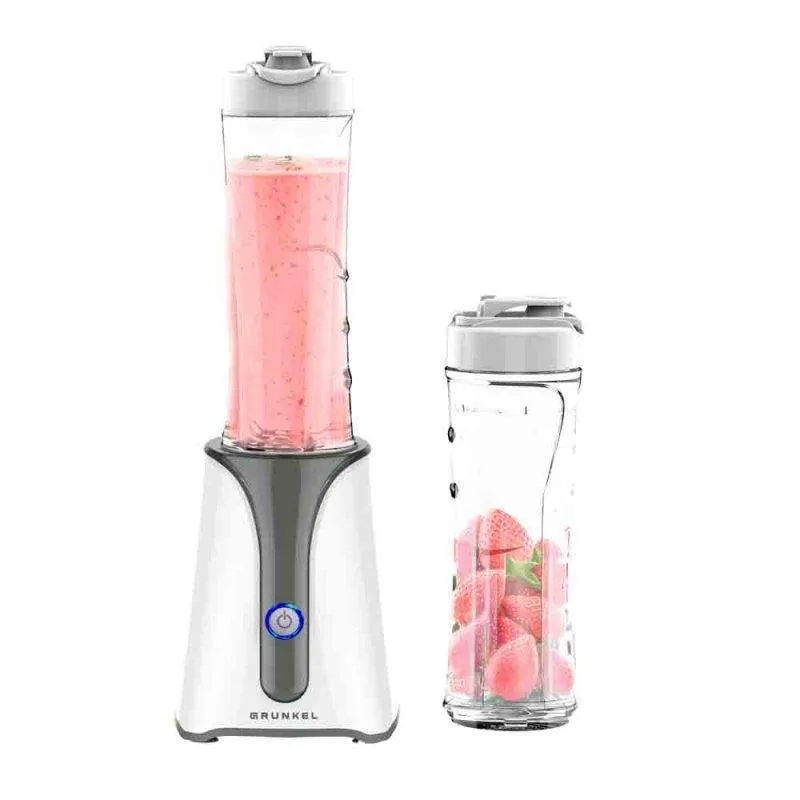 Batidora de vaso Grunkel BAT-350 Smooth 350W 2 vasos portátiles BAT-350SMOOTH