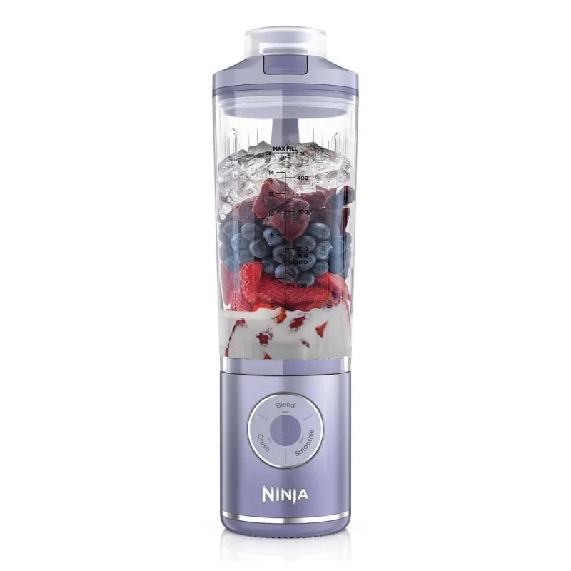 Batidora Ninja BC251EULD Portátil 0,57 L Picahielos Lavanda Transparente BC251EULD