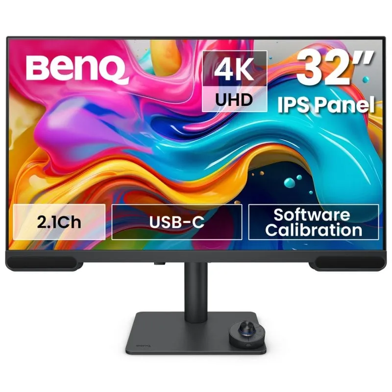 BenQ PV3200U 32" LED IPS UltraHD 4K AQCOLOR Delta E < 2 Callman Verified USB-C 9H.Y01LA.TBE