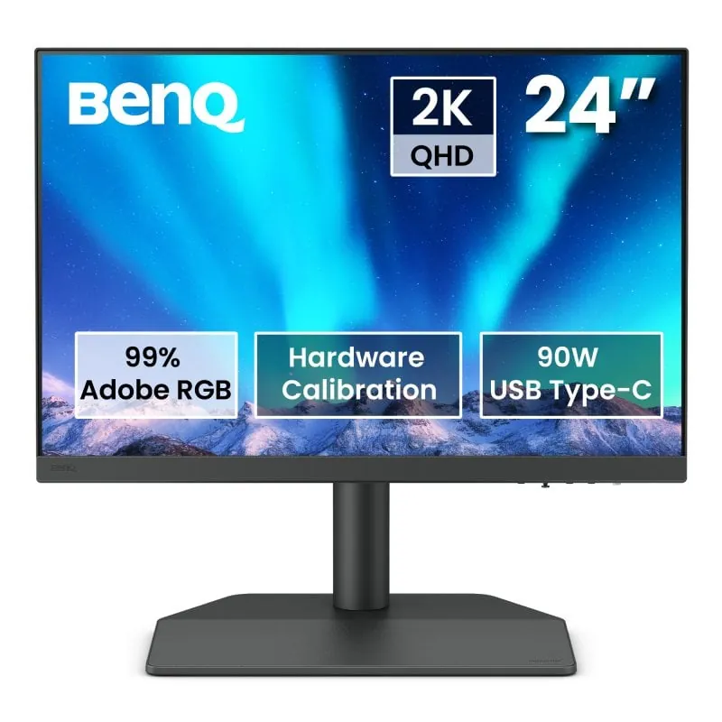 BenQ SW242Q 24.1" LED IPS WQHD HDR10 USB-C 9H.LLVLA.TBE