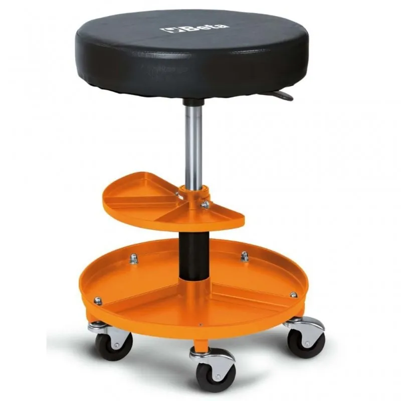 Beta Tools Silla Giratoria con Bandeja de Mecánico 2250-O 2250-O