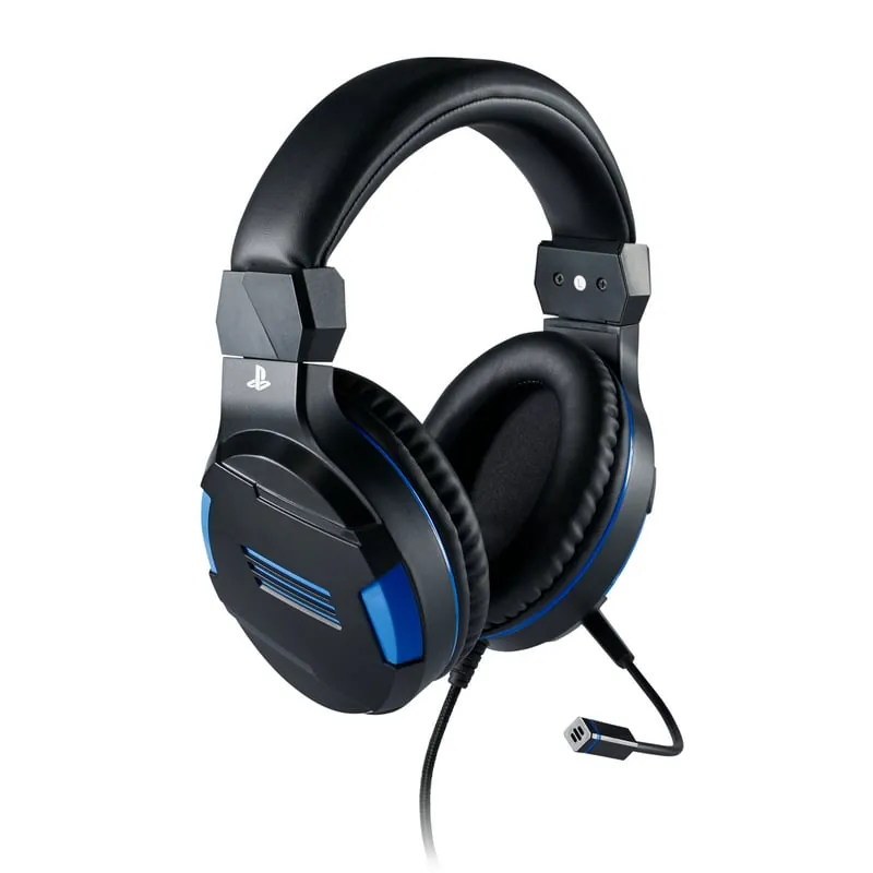 Bigben Auriculares Gaming PC/PS4 Negro/Azul PS4OFHEADSETV3