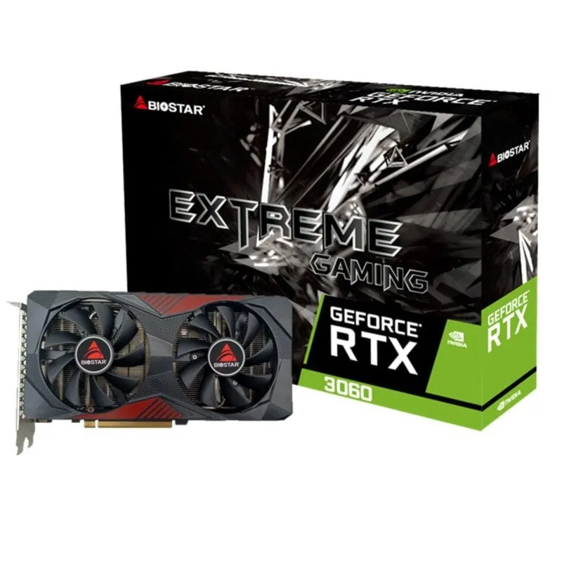 Biostar Extreme Gaming GeForce RTX 3060 12GB GDDR6 VN3606RML9