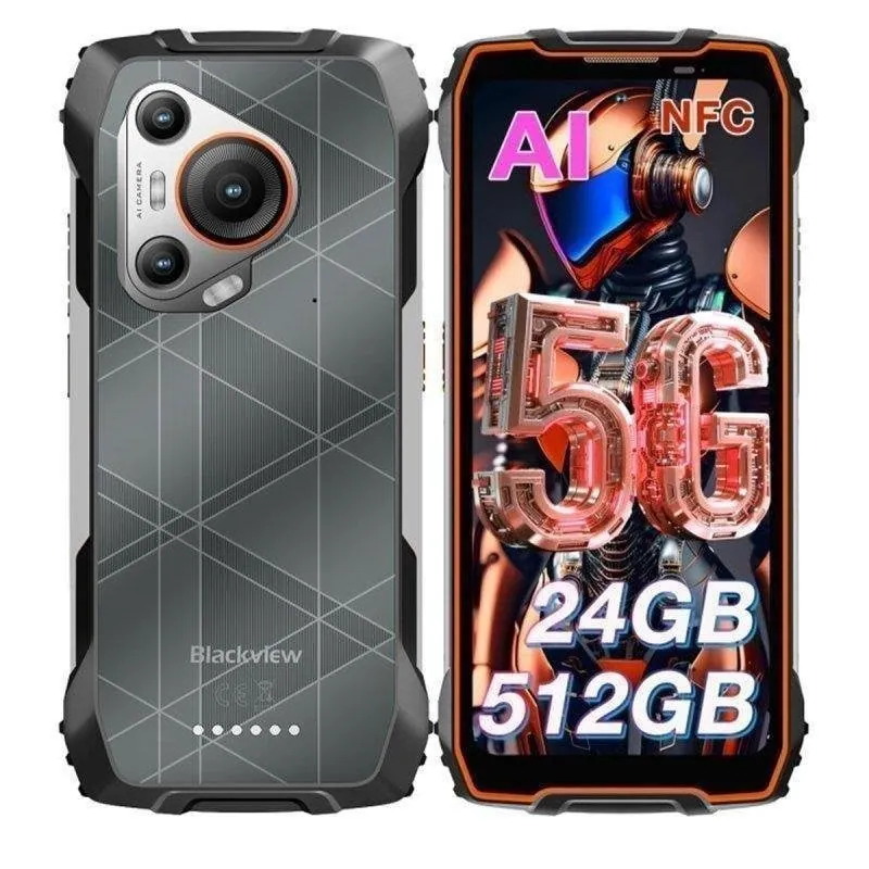 Blackview BL7000 5G 8GB 512GB 6.78" Naranja Blackview_BL7000(512)_orange