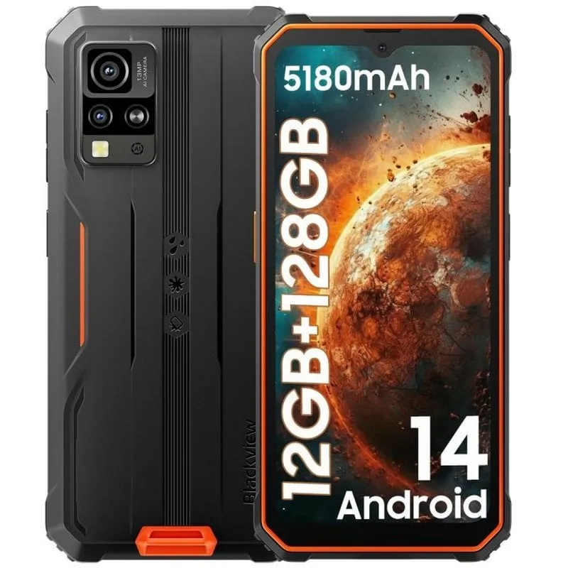 Blackview BV4800 Pro 4/128GB Naranja Libre BV4800PRO-ORANGE
