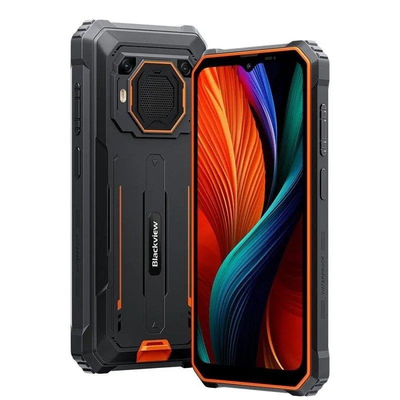 Blackview BV6200 Plus 8GB 256GB 6.56" HD+ 4G Dual SIM Batería 11000mAh 18W NFC Android 14 Naranja BLackview_Bv6200 _plus_orange(nocharger)