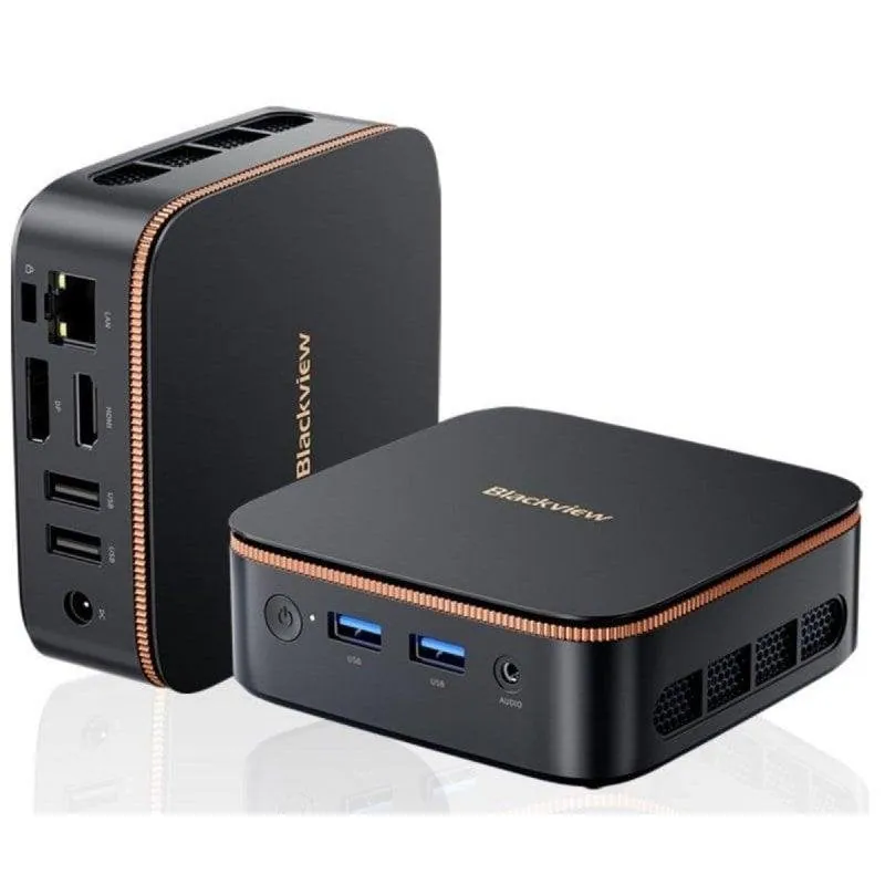 Blackview MP20 Mini PC AMD Ryzen 3 3300U 8 GB+256 GB SSD Windows 11 Pro Negro MP20(8+256)3300U-BLACK+AIRBUDS20