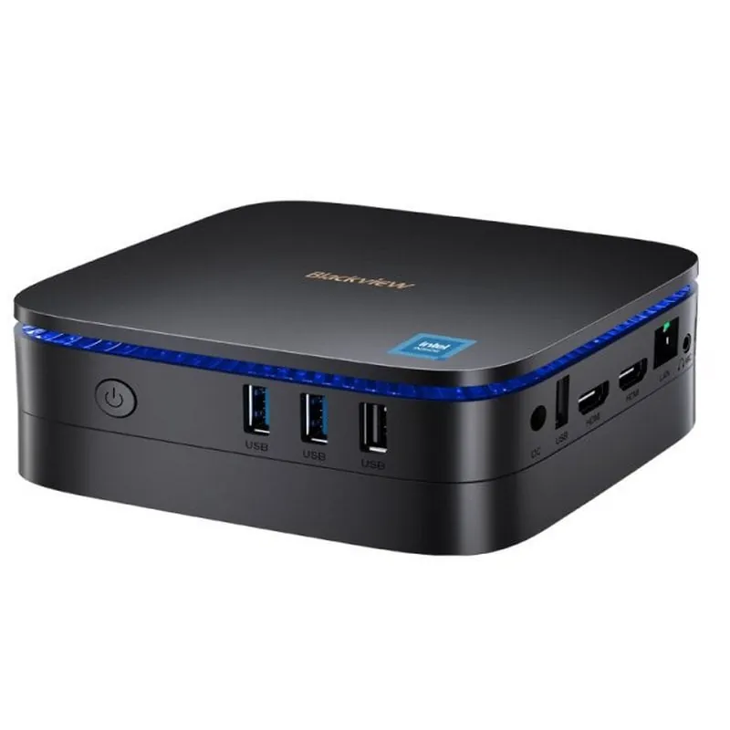 Blackview MP60 Mini PC Intel Celeron N5095/16GB/512GB SSD DE-MP60(16+512)-Black