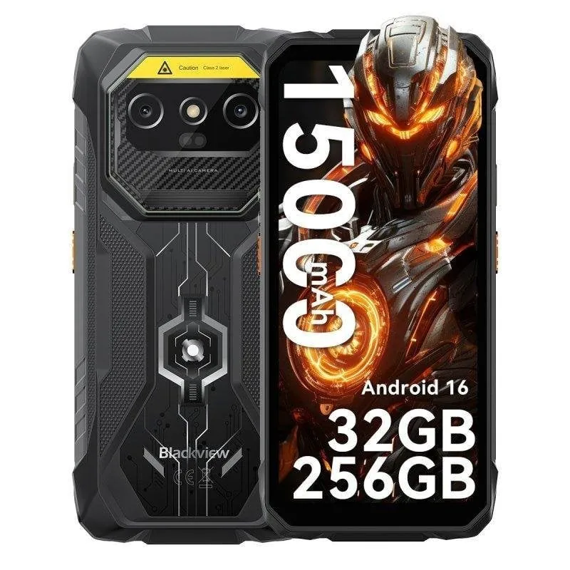 Blackview ROCK 1 Pro 4G 8GB 256GB 6.56" Negro ROCK1PRO(8+256)-BLACK