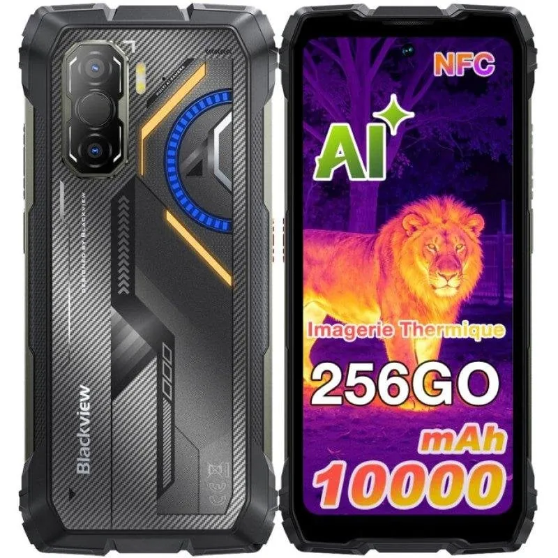 Blackview Rock 3 4G 8GB 256GB 6.78" Blanco Blackview_Rock3(256GB)_black