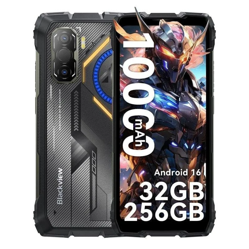 Blackview Rock 3 4G 8GB 256GB 6.78" Negro ROCK3(8+256)-BLACK