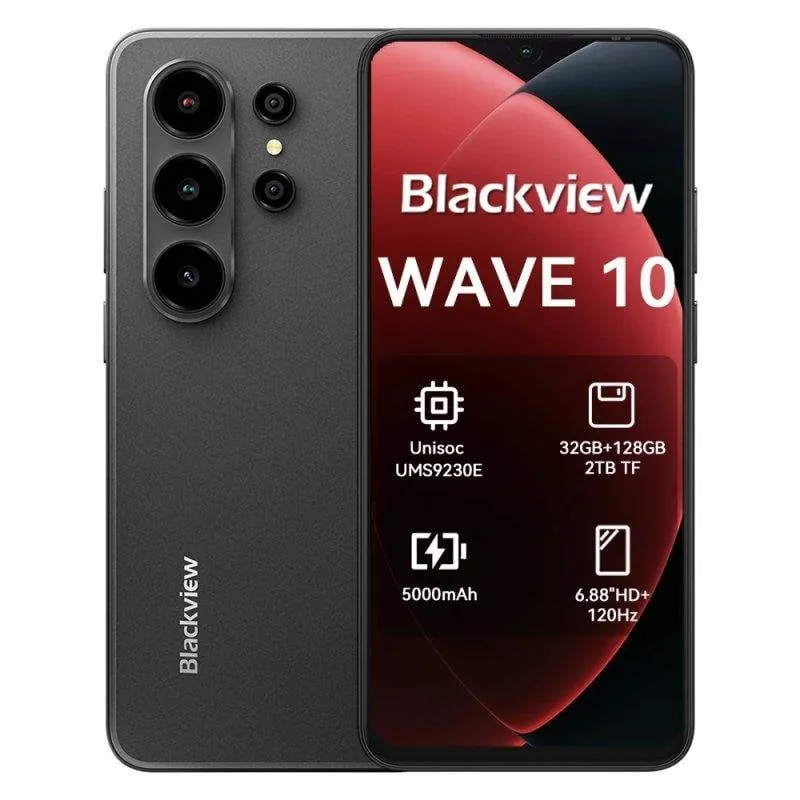 Blackview Wave 10 4G 8GB 128GB 6.88" Negro WAVE10(8+128)-BLACK
