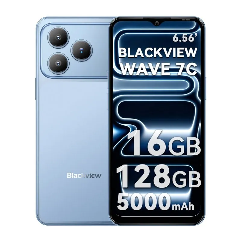 Blackview Wave 7C 4G 4GB 128GB 6.56" Azul WAVE7C(4+128)-BLUE
