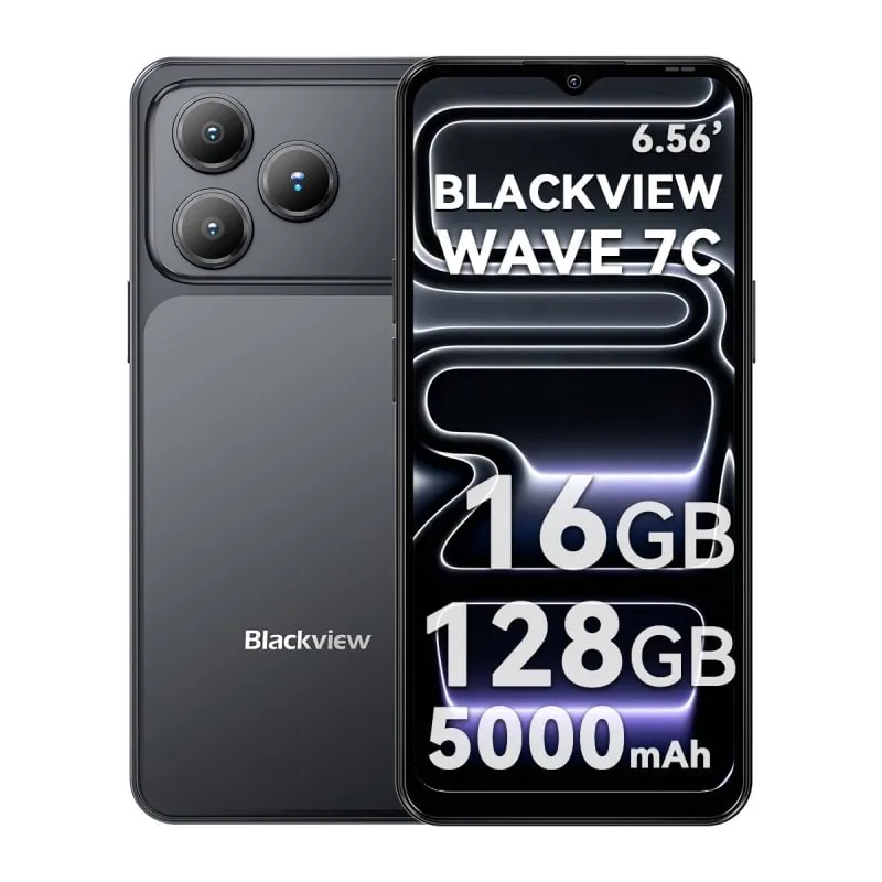 Blackview Wave 7C 4G 4GB 128GB 6.56" Negro WAVE7C(4+128)-BLACK
