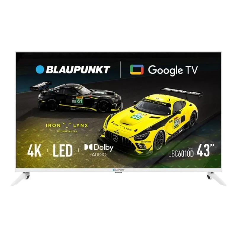 Blaupunkt LED 43UBG6010S 43" 4K UltraHD Smart TV Google TV HDR Blanca 43UBG6010S