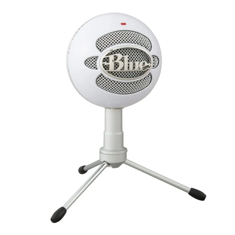 Blue Microphones Snowball ICE Micrófono para Grabación y Transmisión en PC Blanco 988-000181