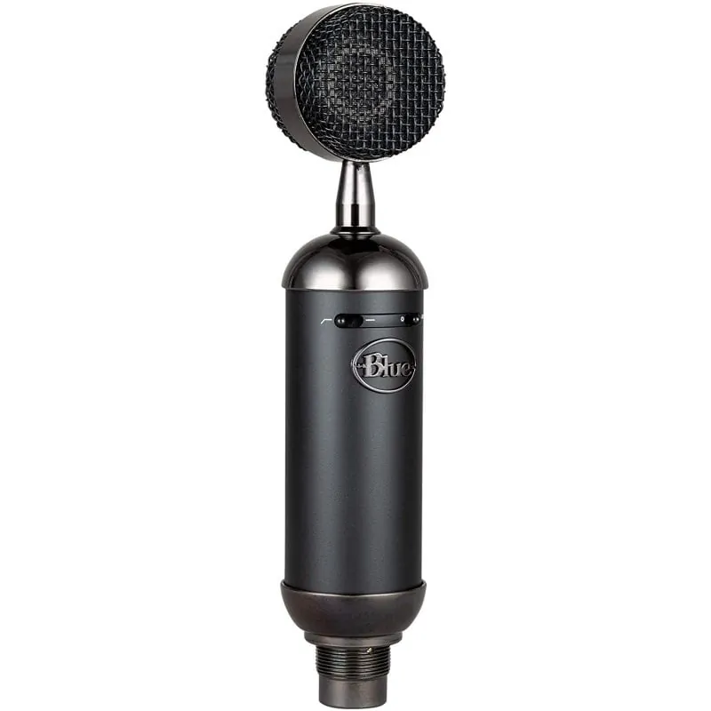 Blue Microphones Spark Blackout SL Micrófono XLR de Condensador para Grabación Profesional y Streaming 988-000193