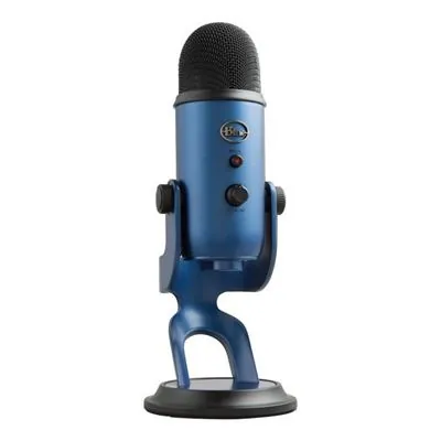Blue Microphones Yeti Micrófono USB Azul para Grabación y Transmisión en PC 988-000232