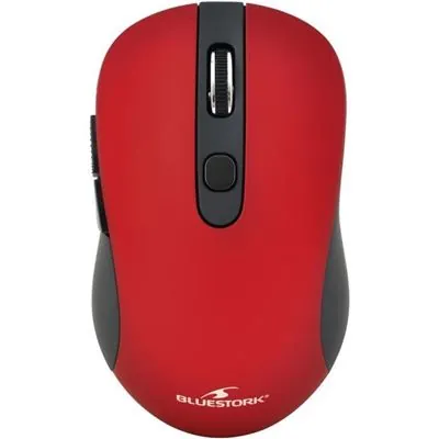 Bluestork M-WL-OFF60-RED Ratón Inalámbrico 1600DPI Rojo M-WL-OFF60-RED