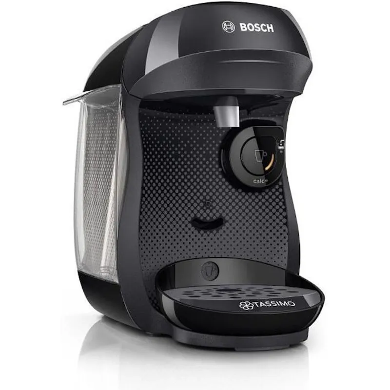 Bosch Tassimo Happy TAS1002N Cafetera Cápsulas Multibebida Negra TAS1002N