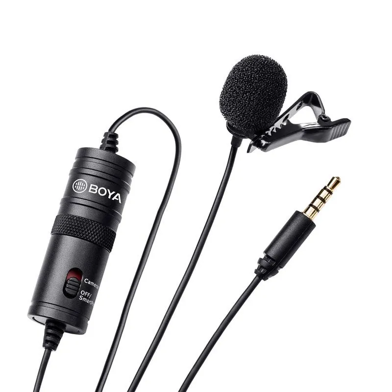 Boya BY-M1 Micrófono Omnidireccional Profesional para Cámaras Réflex BY-M1