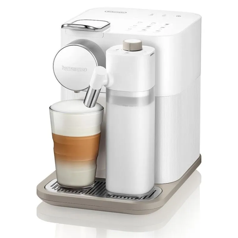 Cafetera de cápsulas DeLonghi Gran Lattissima 1L 19 bares con espumador rápido EN640.W