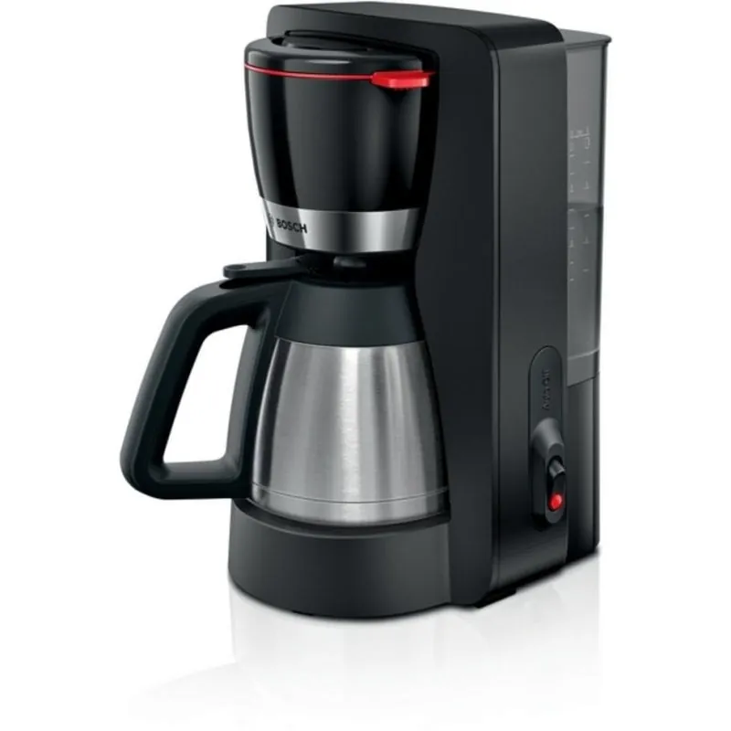 Cafetera de filtro Bosch TKA5M253 1,1 L 1000 W jarra antigoteo negra TKA5M253
