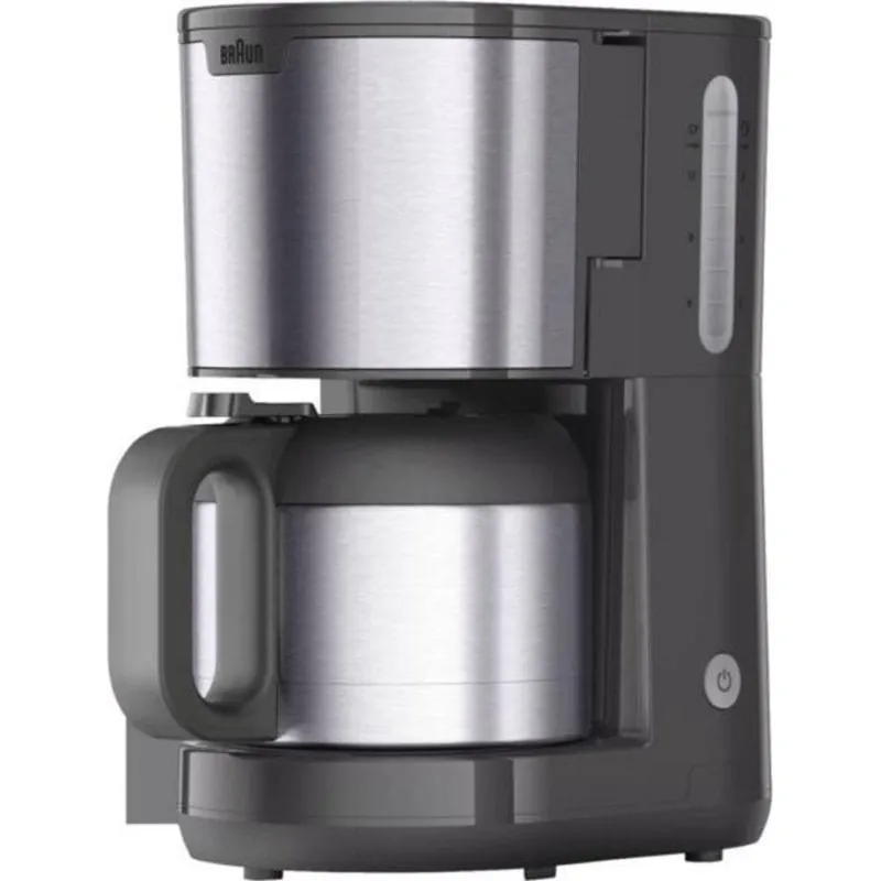 Cafetera de Goteo Braun IDCollection KF 1505 GY 1,2 L 1000 W Negro Acero inoxidable 13 Tazas 0X13211089