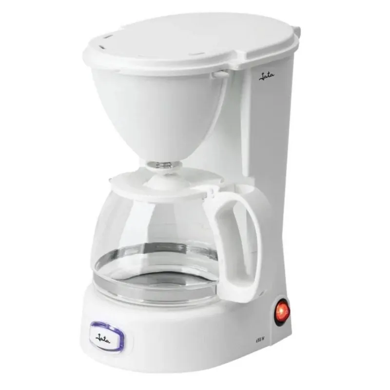 Cafetera de goteo Jata JECA1752 8 tazas 0.75L blanca apagado automático JECA1752