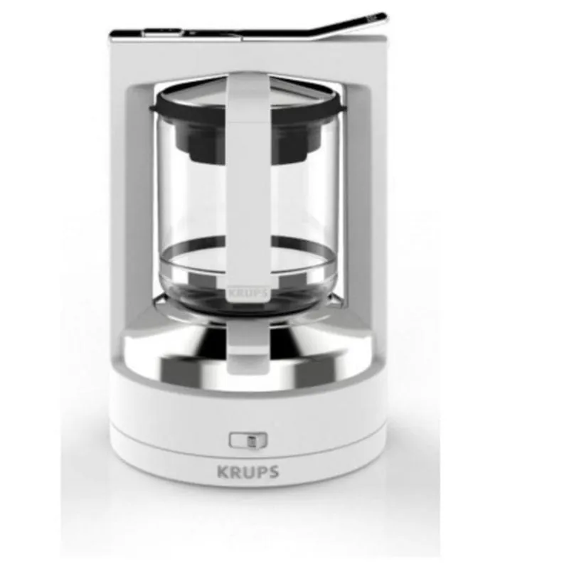 Cafetera de Goteo Krups KM4682 1 L 850 W 12 Tazas Blanco con Apagado Automático KM4682
