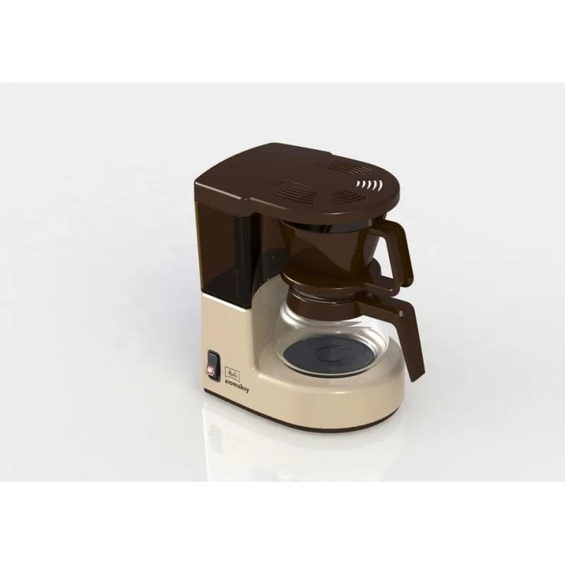 Cafetera de Goteo Melitta Aromaboy Beige 2 Tazas 500 W con Filtro de Agua 1015-03