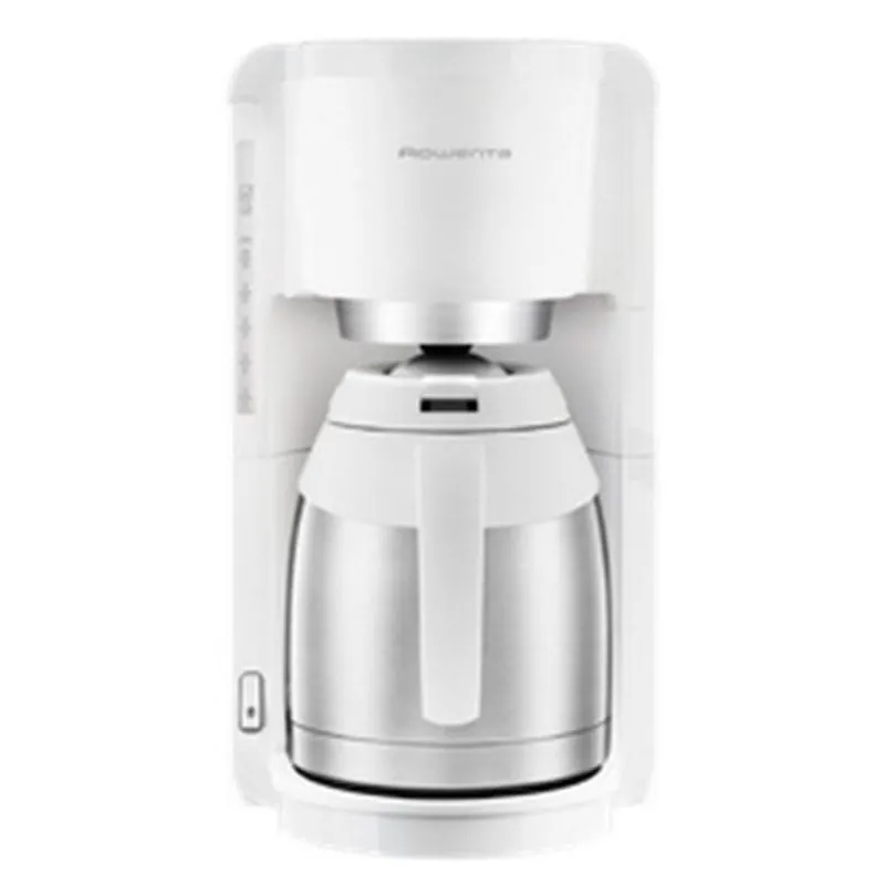 Cafetera de Goteo Rowenta CT3811 1,25 L 12 Tazas Acero Inoxidable Blanco Sistema antigoteo CT3811