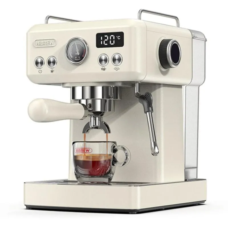 Cafetera Espresso HiBREW H10A 20 bares 1350W 1,8L Acero Inoxidable Programable HIBREW-H10A-BEIGE