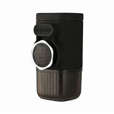Cafetera Espresso Portátil Manual Klack 80ml 18 bares 2 en 1 con bolsa protectora MINICAFETERAPORTATILMANUAL