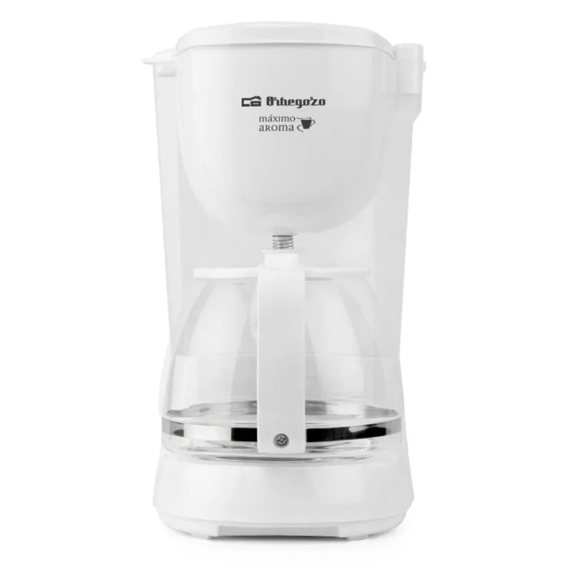 Cafetera Filtro Orbegozo CG 4051 1,25 L 12 tazas Placa calorífica Apagado automático Blanco CG 4051