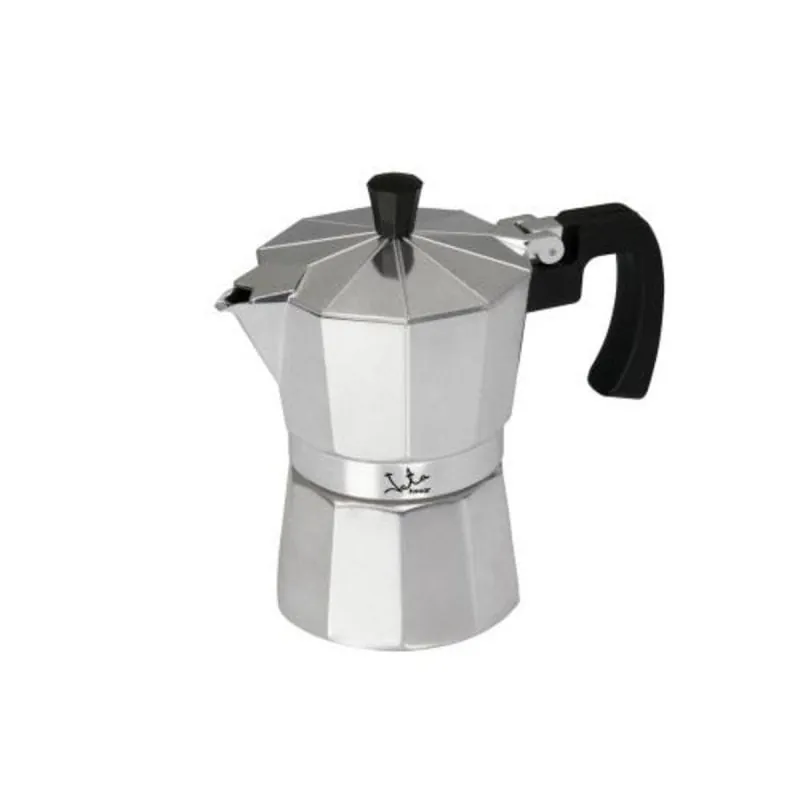 Cafetera Italiana Acero Inoxidable 12 tazas tratamiento antióxido junta silicona JATA