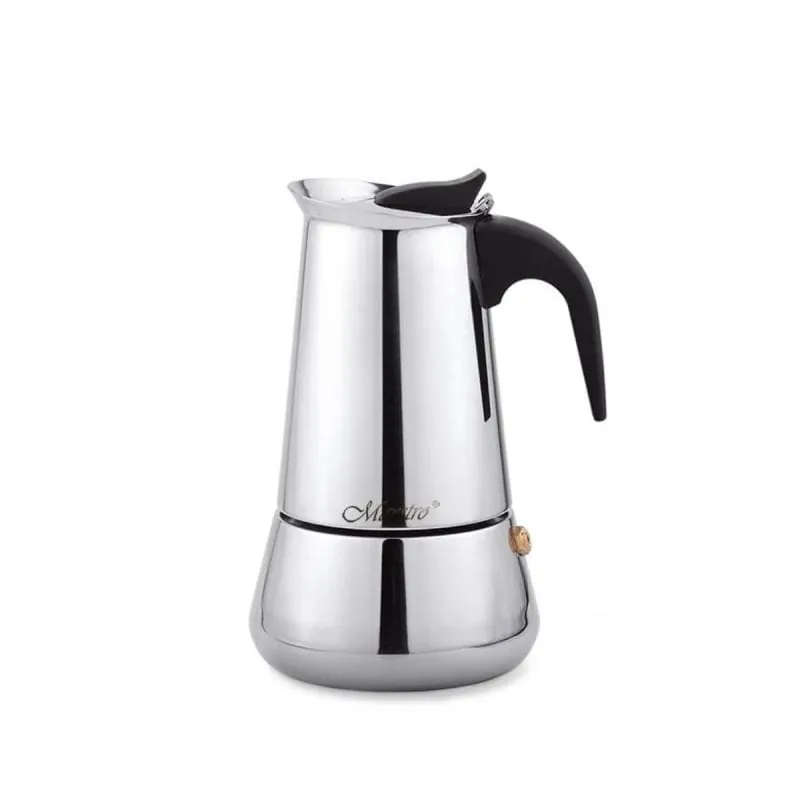 Cafetera Italiana Maestro MR-1660 0,3 L Acero Inoxidable para Inducción MR-1660-6