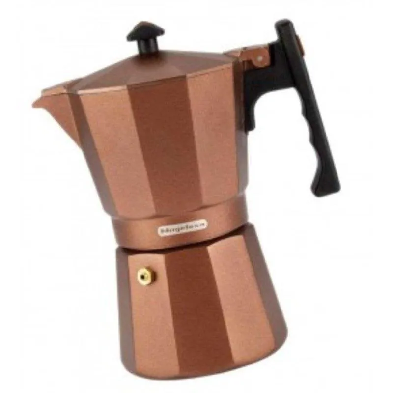 Cafetera Italiana Magefesa Jamaica 12 tazas aluminio inducción baquelita 8429113336493