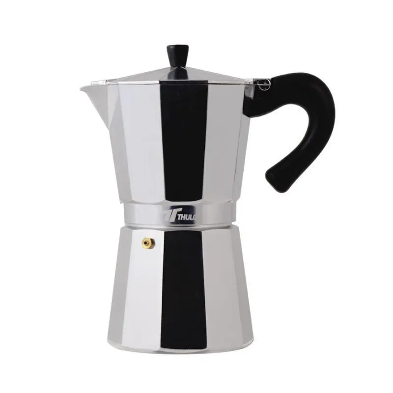 Cafetera Italiana Thulos TH-CC06T 6 tazas aluminio inducción y gas 8436550623413