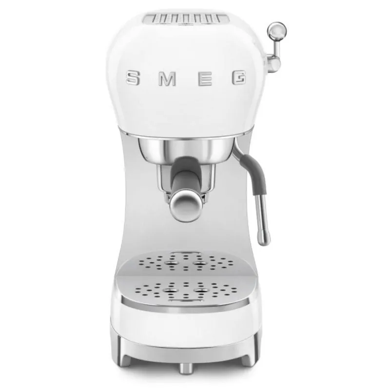 Cafetera Manual Smeg ECF02WHEU 1,1 L 15 bar Blanco Preparación Espresso Cappuccino ECF02WHEU