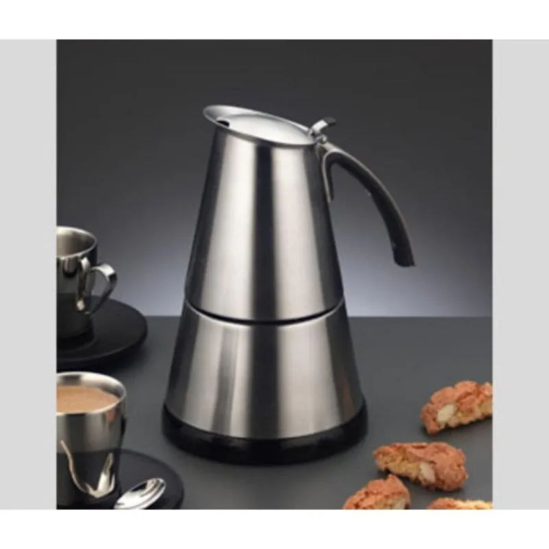 Cafetera Moka Rommelsbacher EKO 364/E Acero Inoxidable 4 Tazas 365 W EKO 364/E