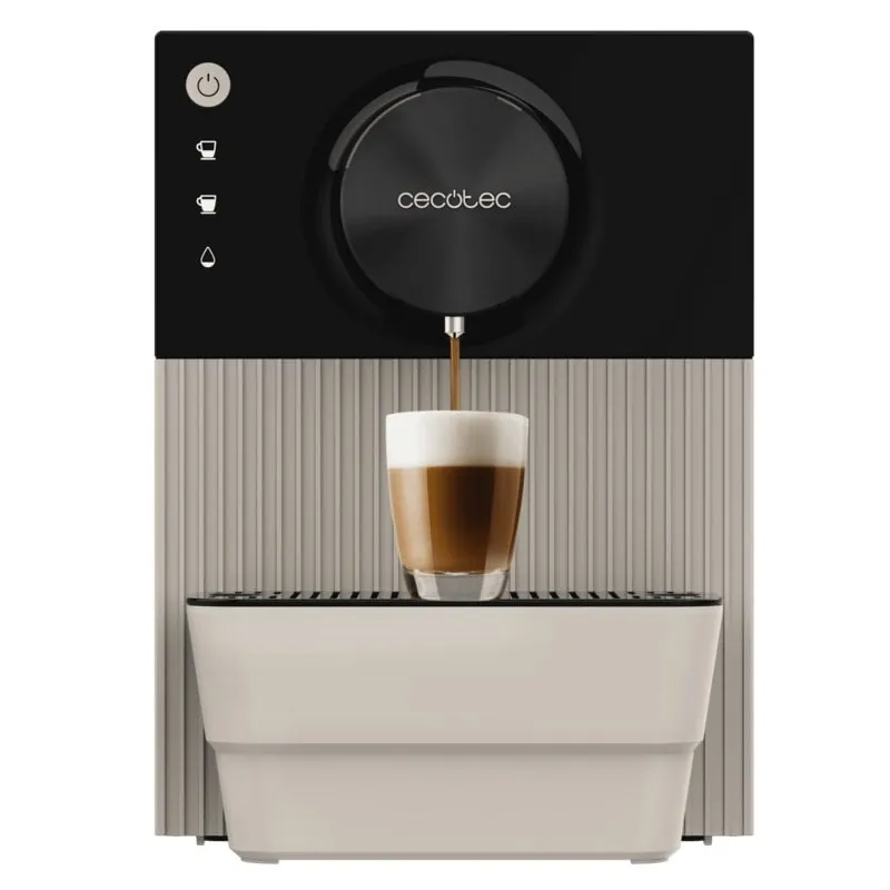 Cafetera Superautomática Cecotec Cremmaet Cube Beige 1,1L 19 Bares molinillo integrado A92_EU01_119704