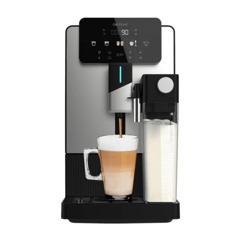 Cafetera Superautomática Cecotec Cremmaet Latte 1,1 L 19 bares con depósito de leche A01_EU01_115412
