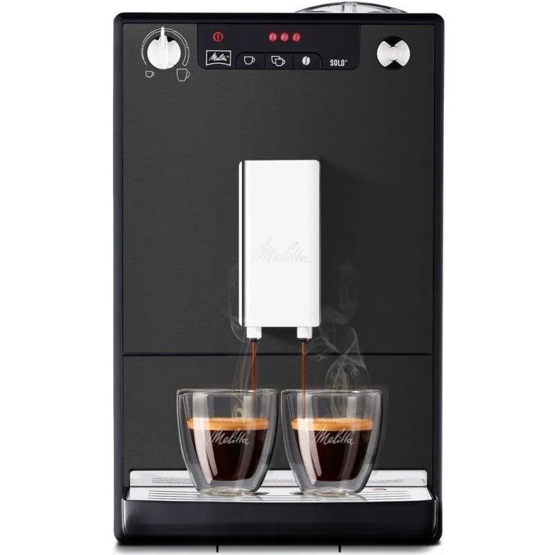 Cafetera Superautomática Melitta Solo E950-544 Compacta Función x2 Limpieza automática 6774068